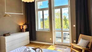 Unclassified image, 3 of 40, button - HyggeLiving | LUXURY | 100sqm | 3 balconies | mountain view | kitchen | box-spring beds (Bad Harzburg)