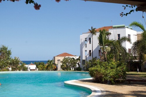 2-bedroom apartment in marvelous Kilifi County with AC beach Front and flowers