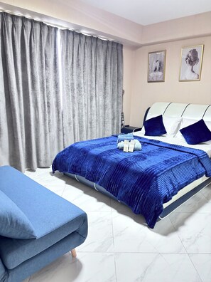 1 bedroom, iron/ironing board, free WiFi, bed sheets