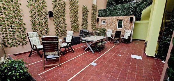 Restauration en plein air