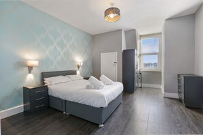 4 bedrooms, iron/ironing board, travel crib, WiFi