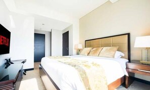 1 室のベッドルーム、WiFi、ベッドシーツ