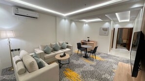 Suite, bakgårdsutsikt | Oppholdsområde