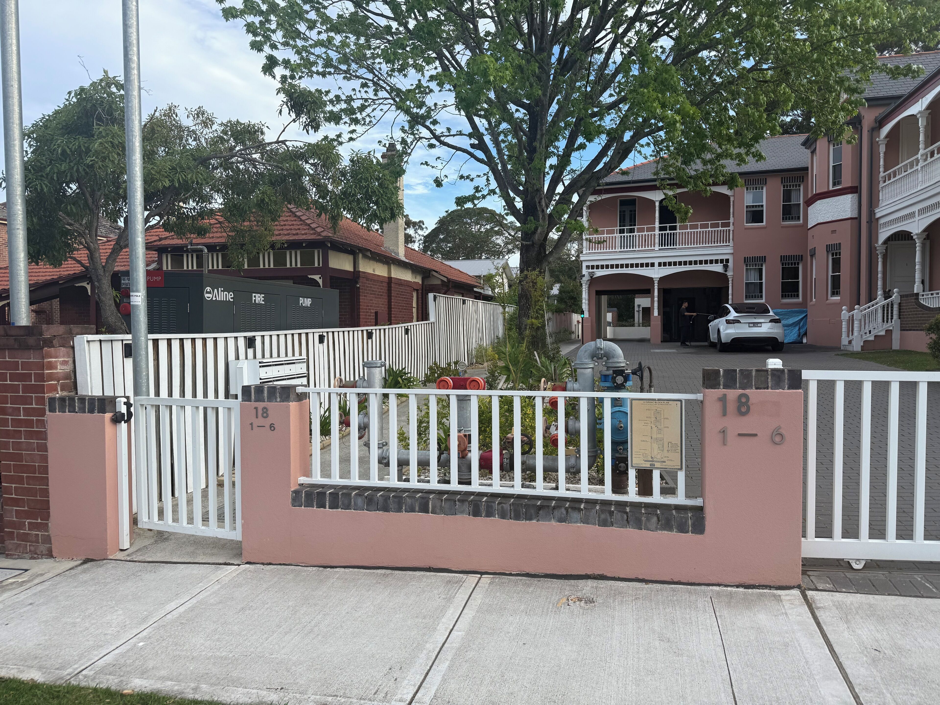 Áreas de la propiedad