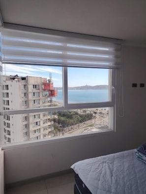 Apartamento família, sacada, vista para o mar | Vista para praia/oceano