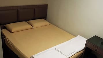 Double Room, No Windows | Minibar, desk, iron/ironing board, free WiFi