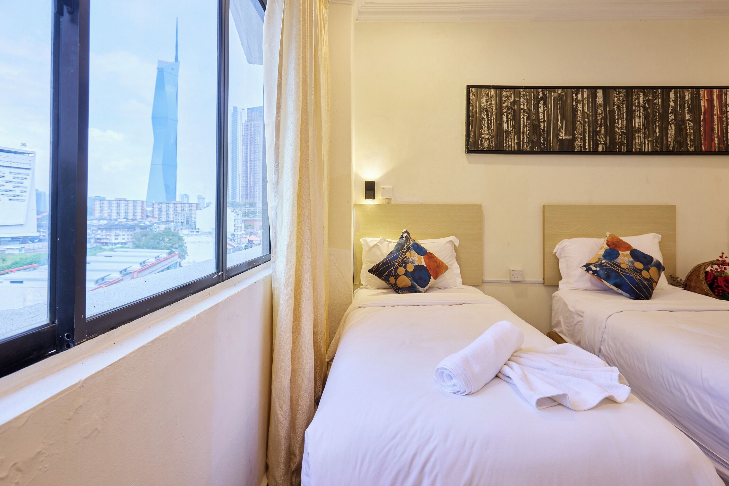 Desk, iron/ironing board, free WiFi, bed sheets