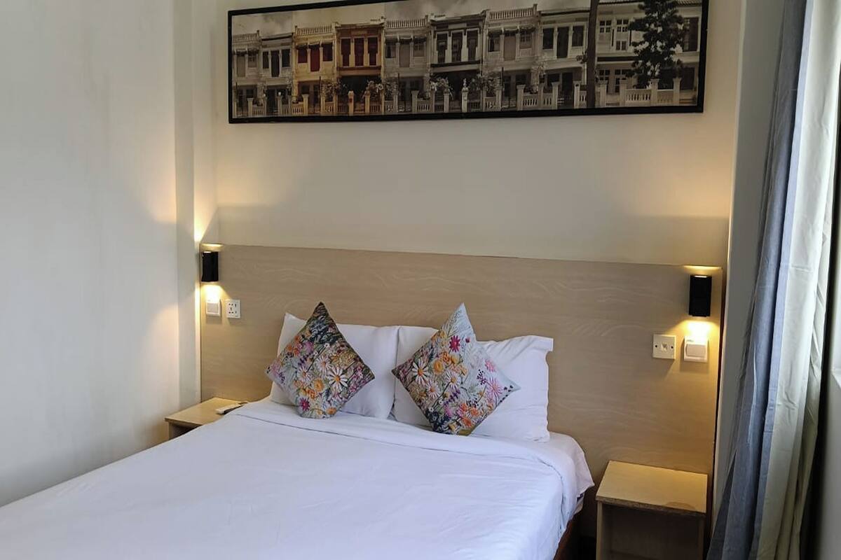 Desk, iron/ironing board, free WiFi, bed sheets