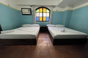 Desk, rollaway beds, free WiFi, bed sheets