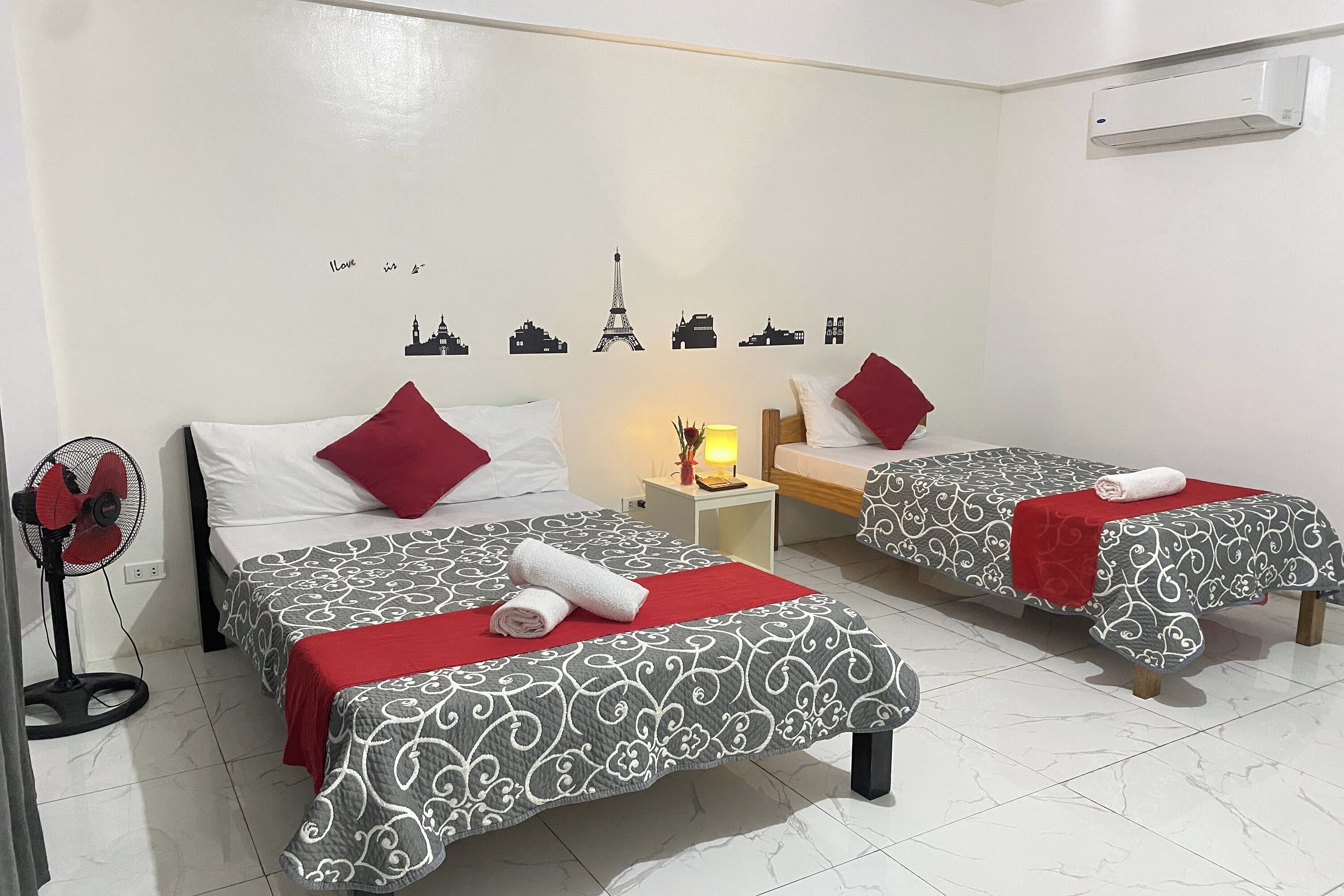 Chambre Double | Wi-Fi gratuit, draps fournis