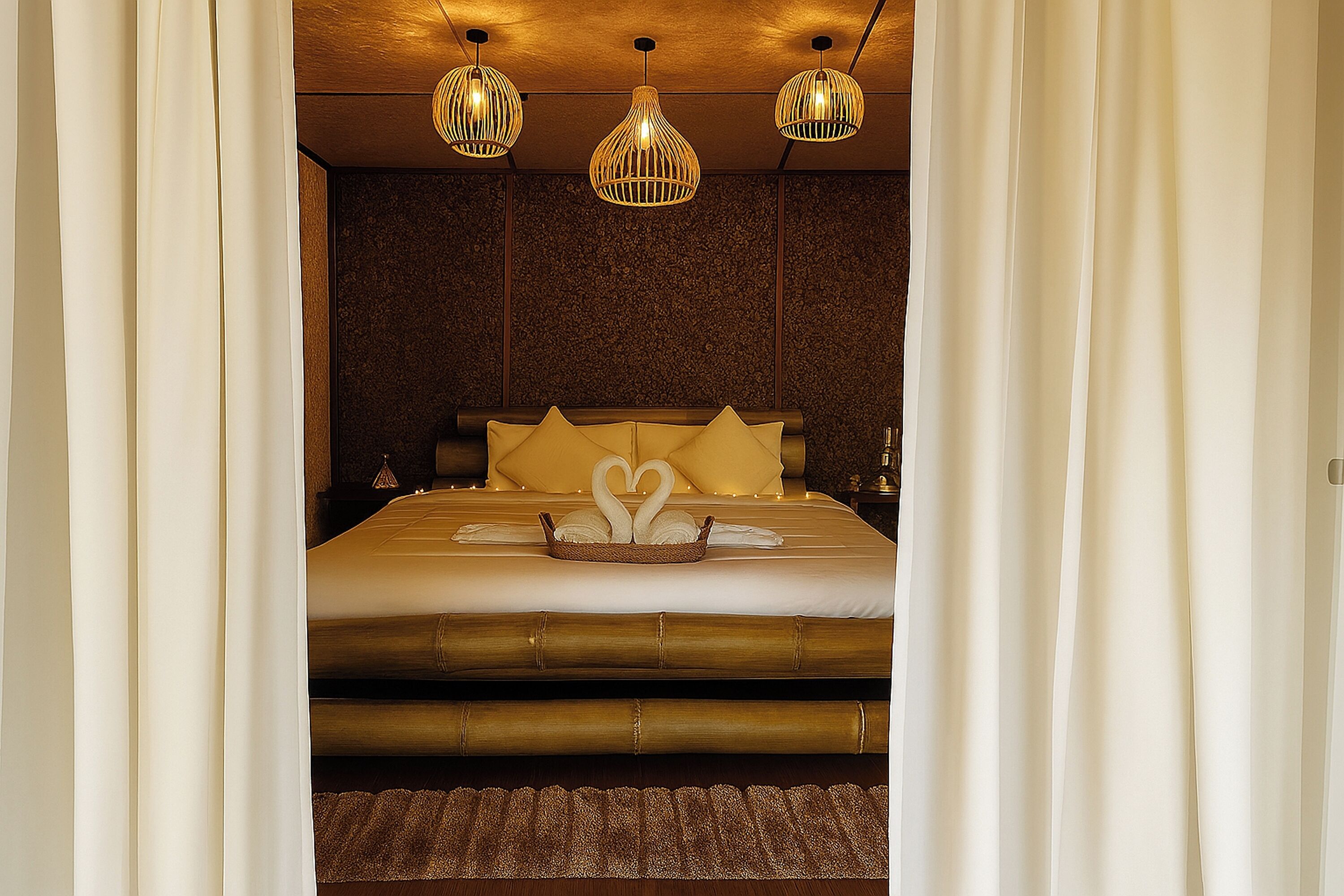 Grand Double Room | Desk, free WiFi, bed sheets