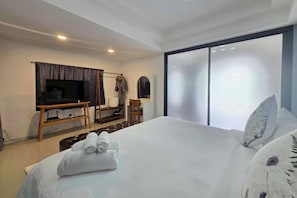 Ferienhaus, 3 Schlafzimmer | Schreibtisch, Bügeleisen/Bügelbrett, kostenloses WLAN, Bettwäsche
