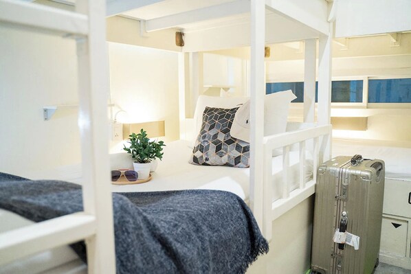Bed in 6-Bed Mixed Dormitory Room (2nd floor) | View from room