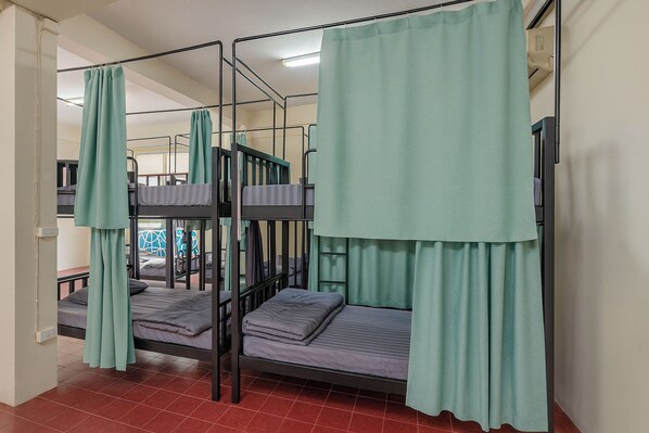 宿舍, 男女混合宿舍 | 遮光窗帘、免费 WiFi、床单
