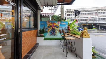 Entrada de la propiedad