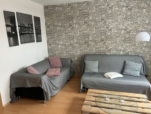 TV, DVD player, stereo