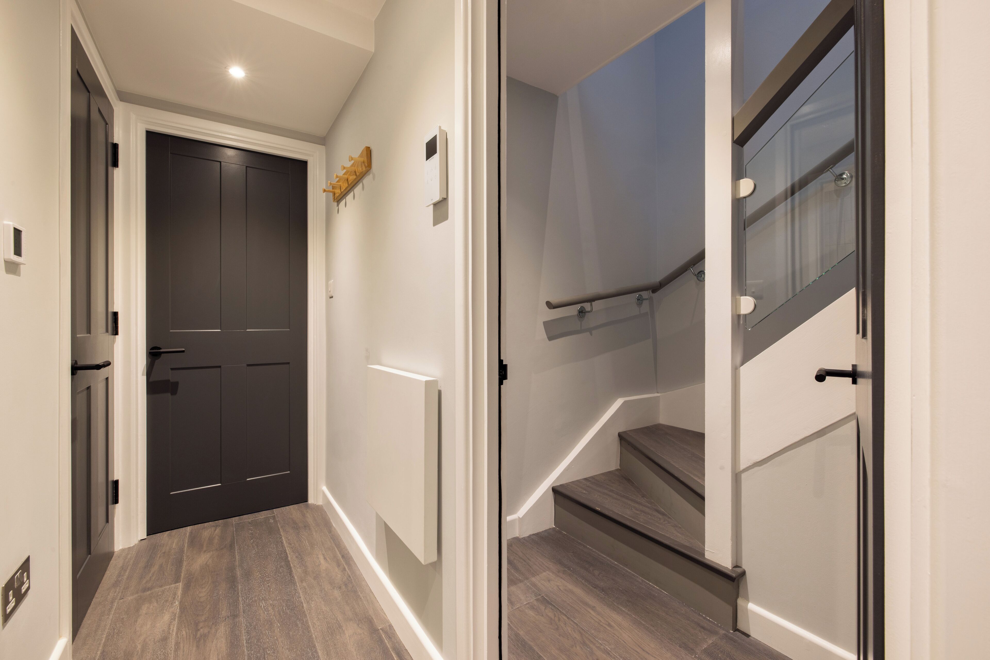 Apartment | Living area | 44-inch flat-screen TV with cable channels