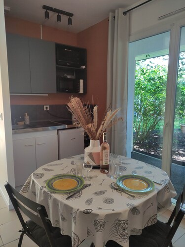 L'Appartement Myrade, joli T2 en lisière de foret