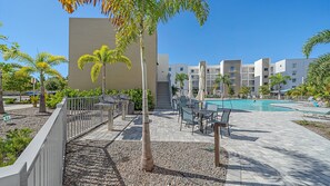 Una piscina climatizada