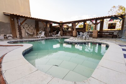 Casa de Campo Luxuosa c Piscina e Churrasqueira