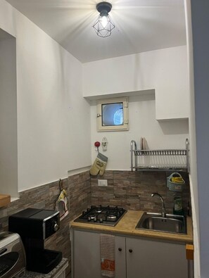 Microwave, oven, stovetop