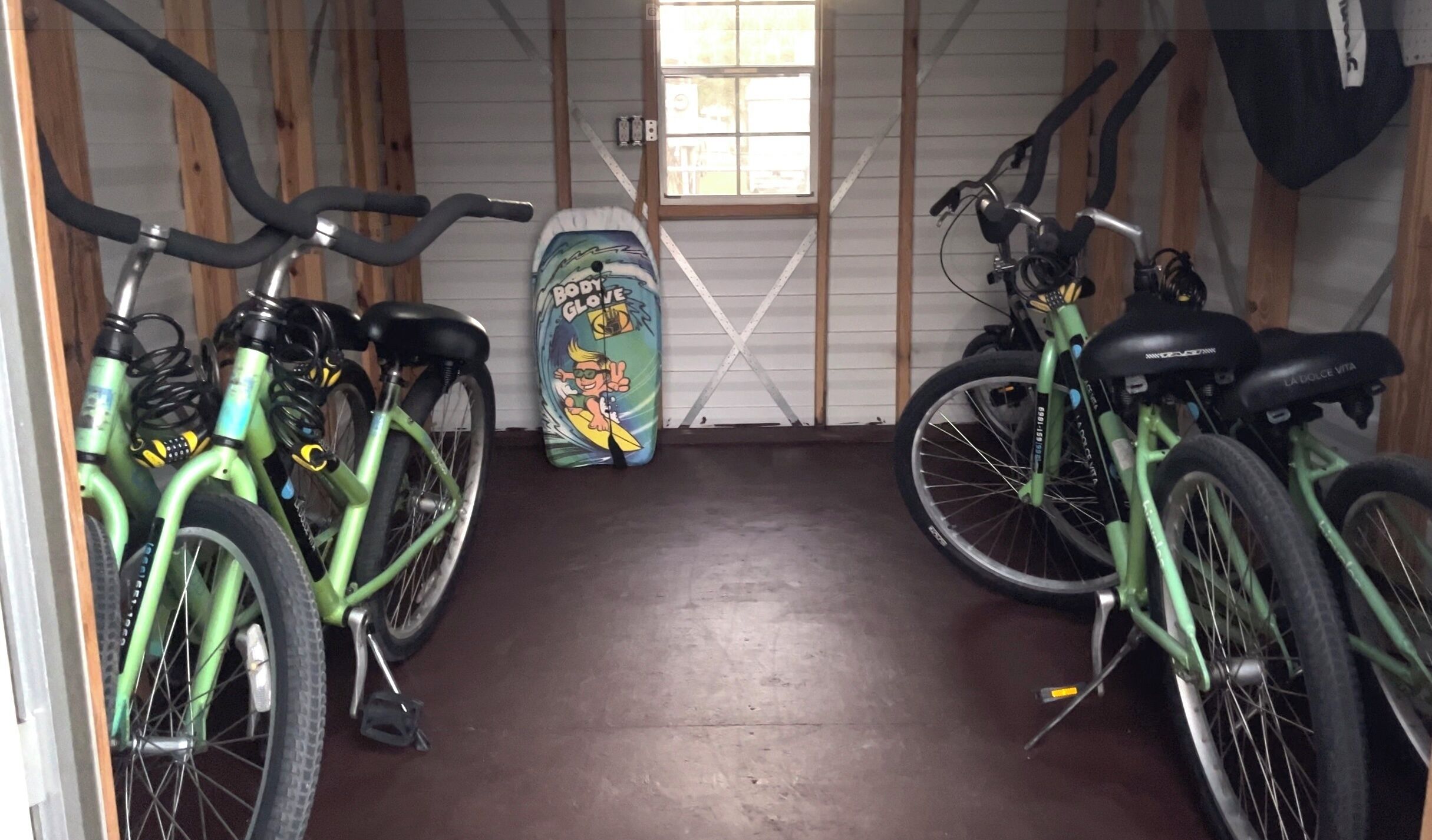 Bikes included