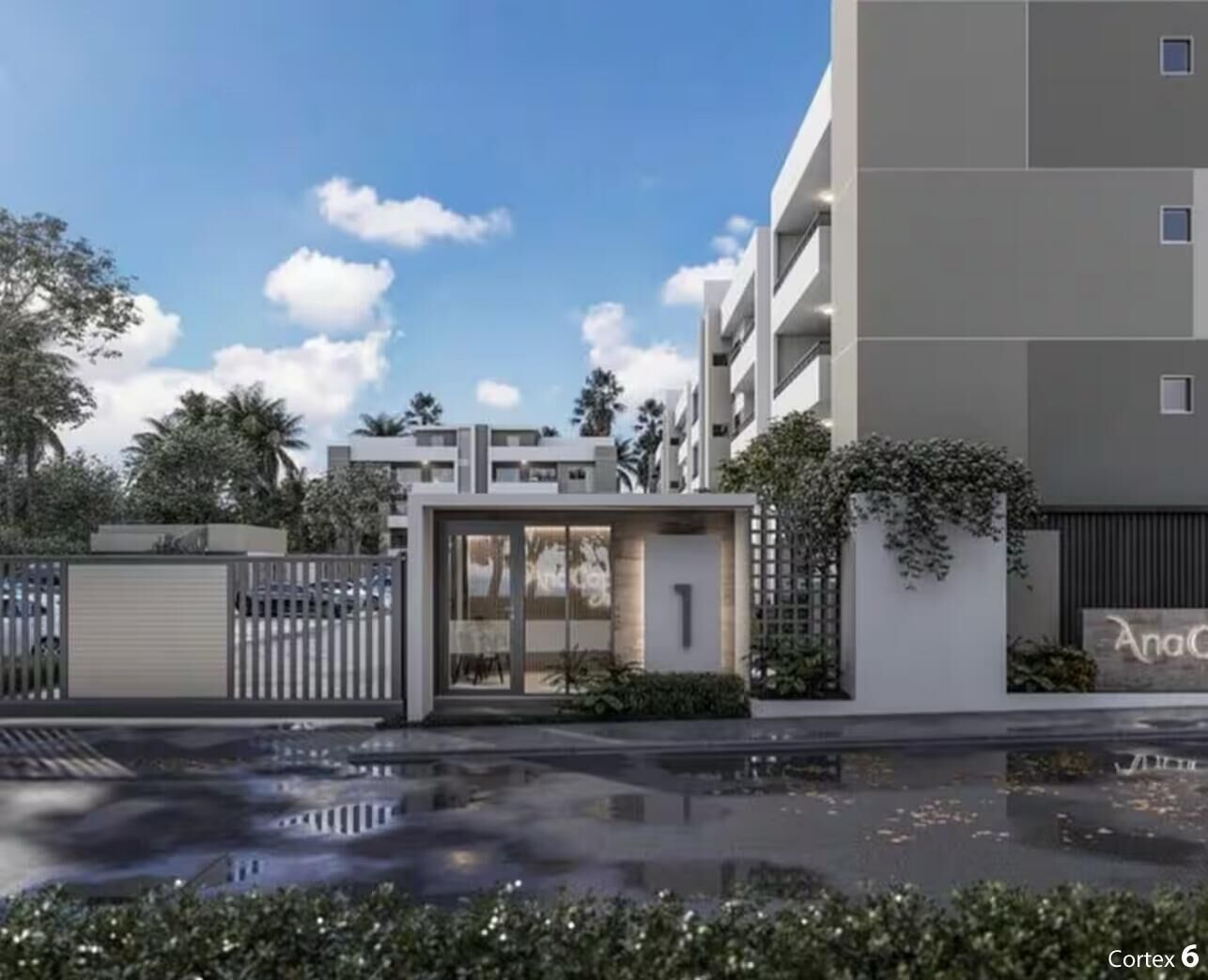 المنشأة من الخارج