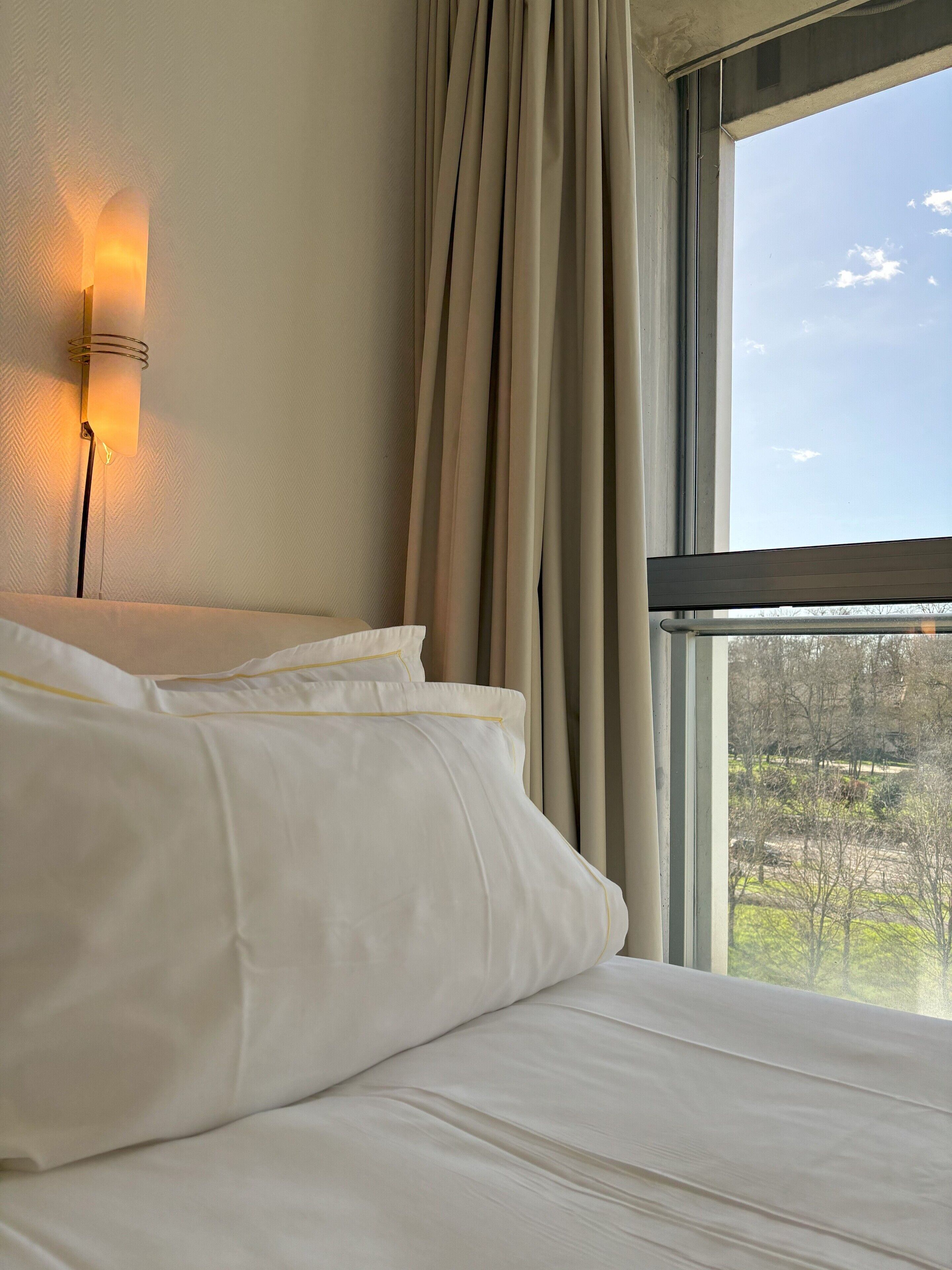 Comfort Twin Room, Balcony, Garden View | Premium bedding, blackout curtains, free WiFi, bed sheets