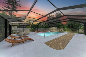 Außenpool, beheizter Pool