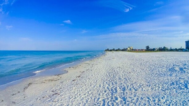 A beach with a clear sky and calm sea. - Siesta key paradise in Sarasota (Sarasota)