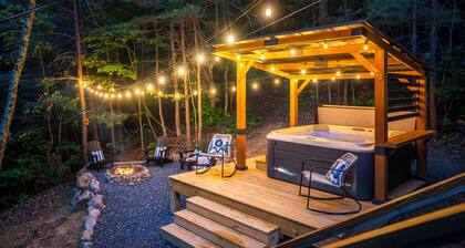 Secluded+Views+Hot Tub+Fire Pit+Dog Friendly