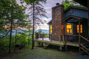 Terrace/patio - Secluded+Views+Hot Tub+Fire Pit+Dog Friendly (Stanley)