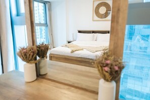 2 soveværelser, skrivebord, strygejern/strygebræt, gratis Wi-Fi