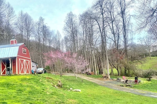 Charming tiny house in the mountains on a goat farm in Murphy, NC