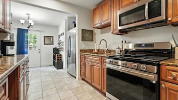 Microwave, oven, stovetop