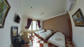 Laptop workspace, soundproofing, free WiFi, wheelchair access