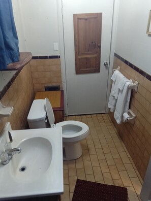 Double Room, Non Smoking, Kitchen | Bathroom | Free toiletries, towels, soap, shampoo