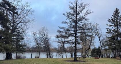 House with a River Back Location