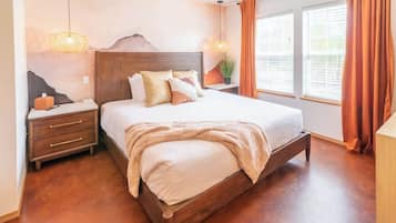 2 室のベッドルーム、アイロン / アイロン台、旅行用ベビーベッド、WiFi (無料)