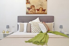 2 slaapkamers, een strijkplank/strijkijzer, wifi, beddengoed