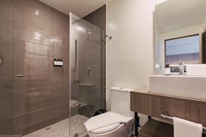 Hair dryer, towels