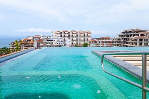 Pool - Sunny Studio in Romantic Zone. Steps to Beach. (Puerto Vallarta)