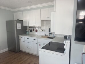Microwave, oven, stovetop