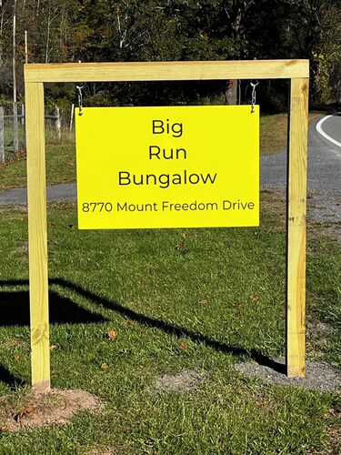 Welcome to the Big Run Bungalow. A spacious camp with endless possibilities.