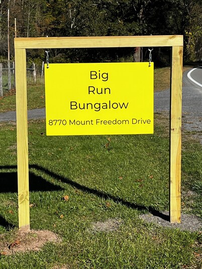 Welcome to the Big Run Bungalow. A spacious camp with endless possibilities.