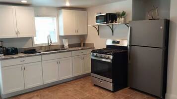 Microwave, oven, stovetop