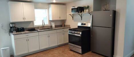 Microwave, oven, stovetop