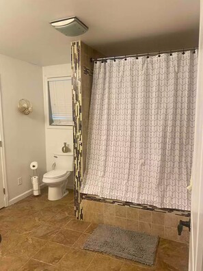Towels, soap, toilet paper