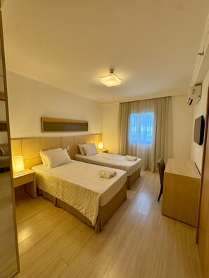 1 bedroom, WiFi, bed sheets, wheelchair access - Flat Mont Blanc Premium (Ribeirão Preto)