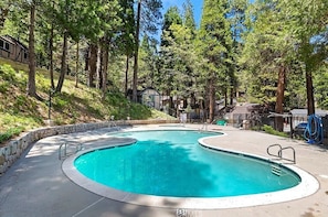 Seasonal outdoor pool
